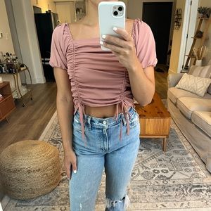 Amazon fashion cropped shirt
